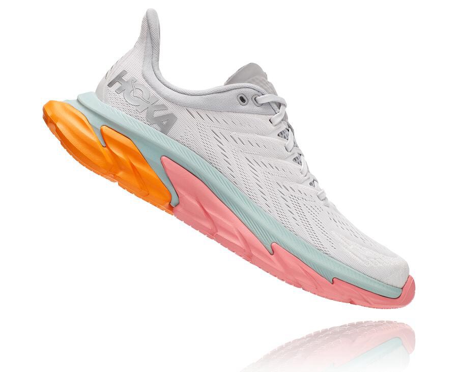 Tenis Hoka One One Hombre Blancos - Clifton Edge - SFKH46731